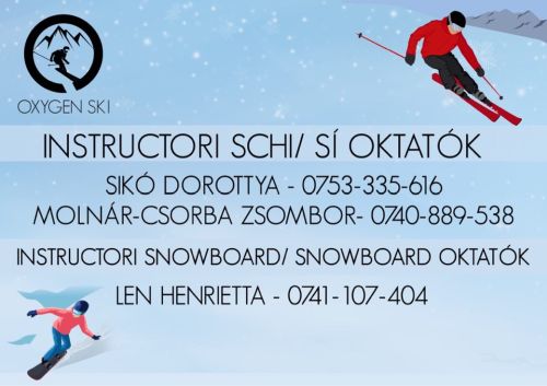 Instructor Schi Pârtia Oxygen Ski Sípálya